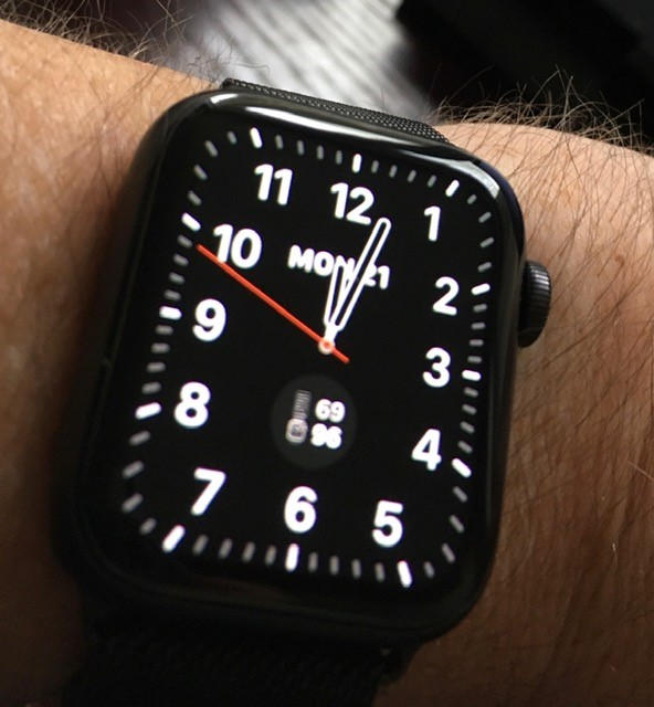 NanoArmour Apple Watch Series 6 Screen Protector - Customer Photo From Murray Smith