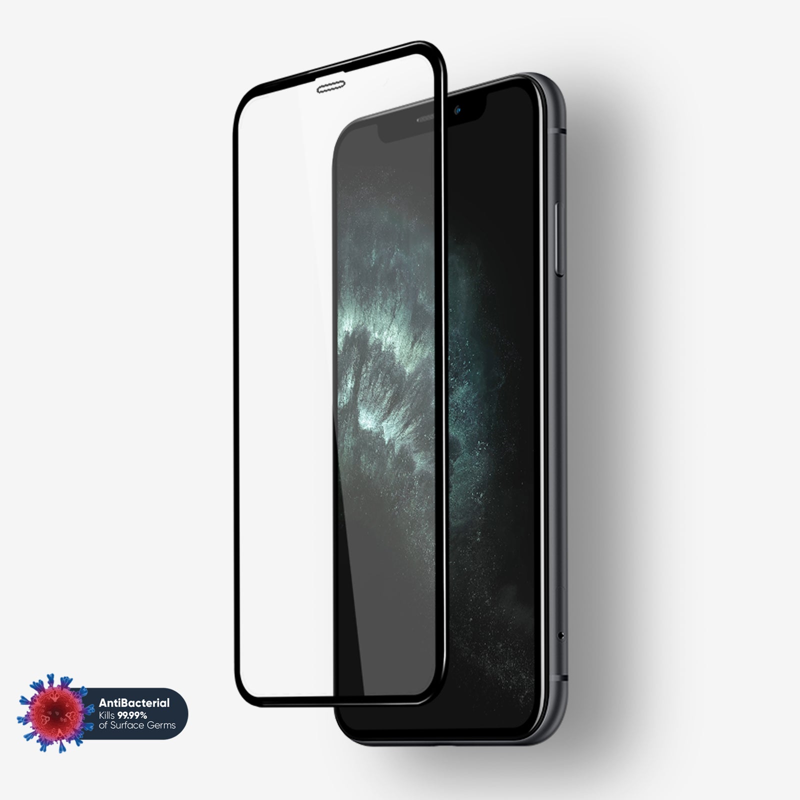 NanoArmour for iPhone 11 Pro Max Best Screen Protector Edge-to-Edge
