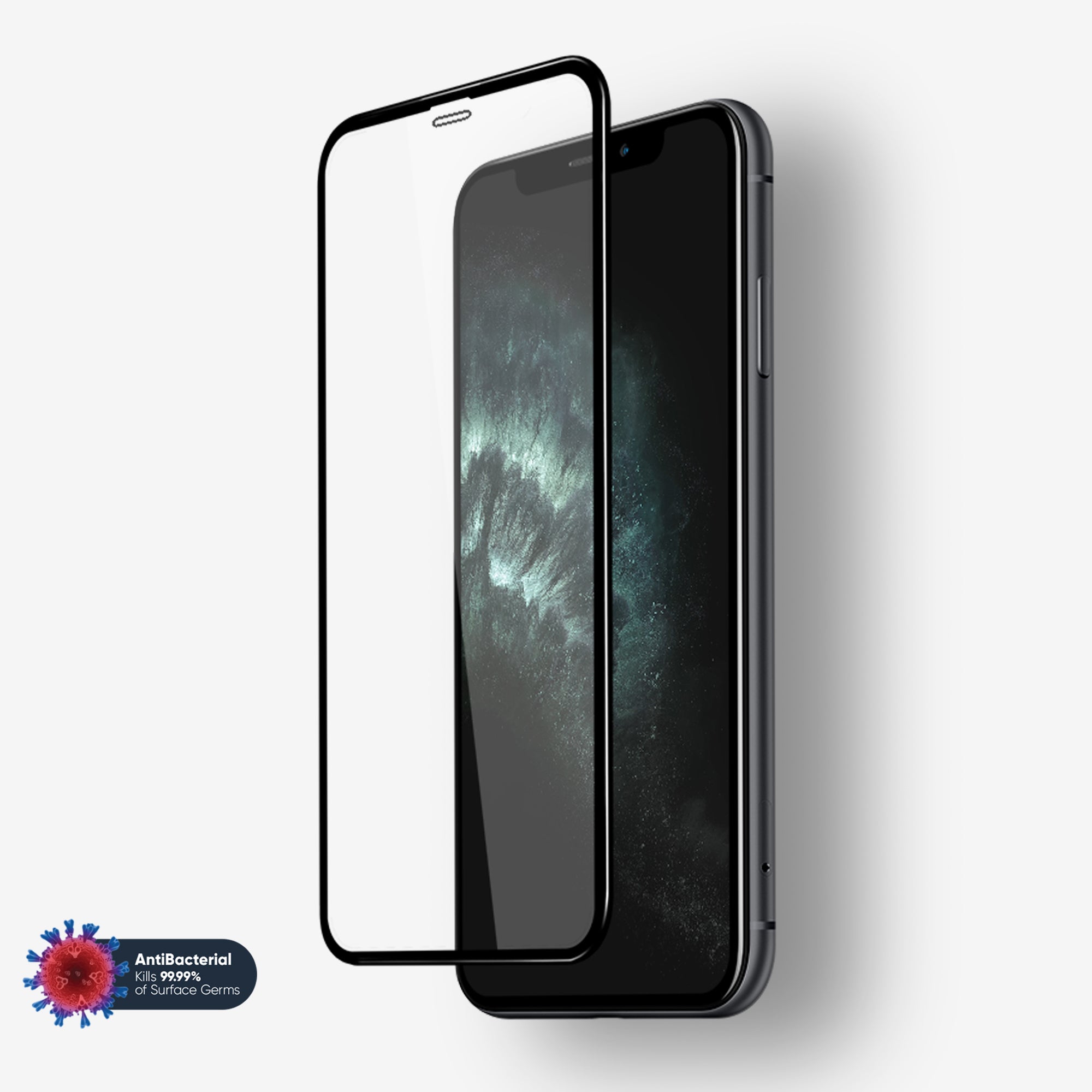 NanoArmour for iPhone 11 Pro Max Best Screen Protector Edge-to-Edge