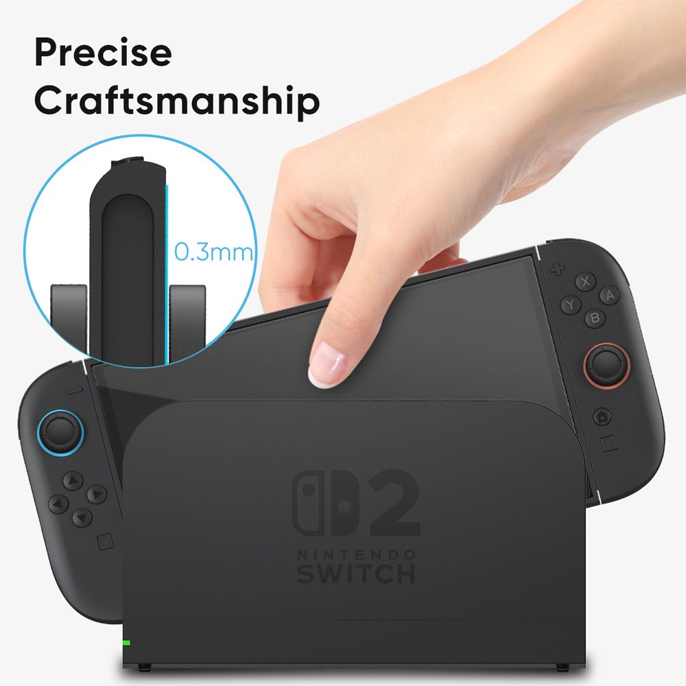 FLOLAB NanoArmour for Nintendo Switch 2 Tempered Glass Screen Protector