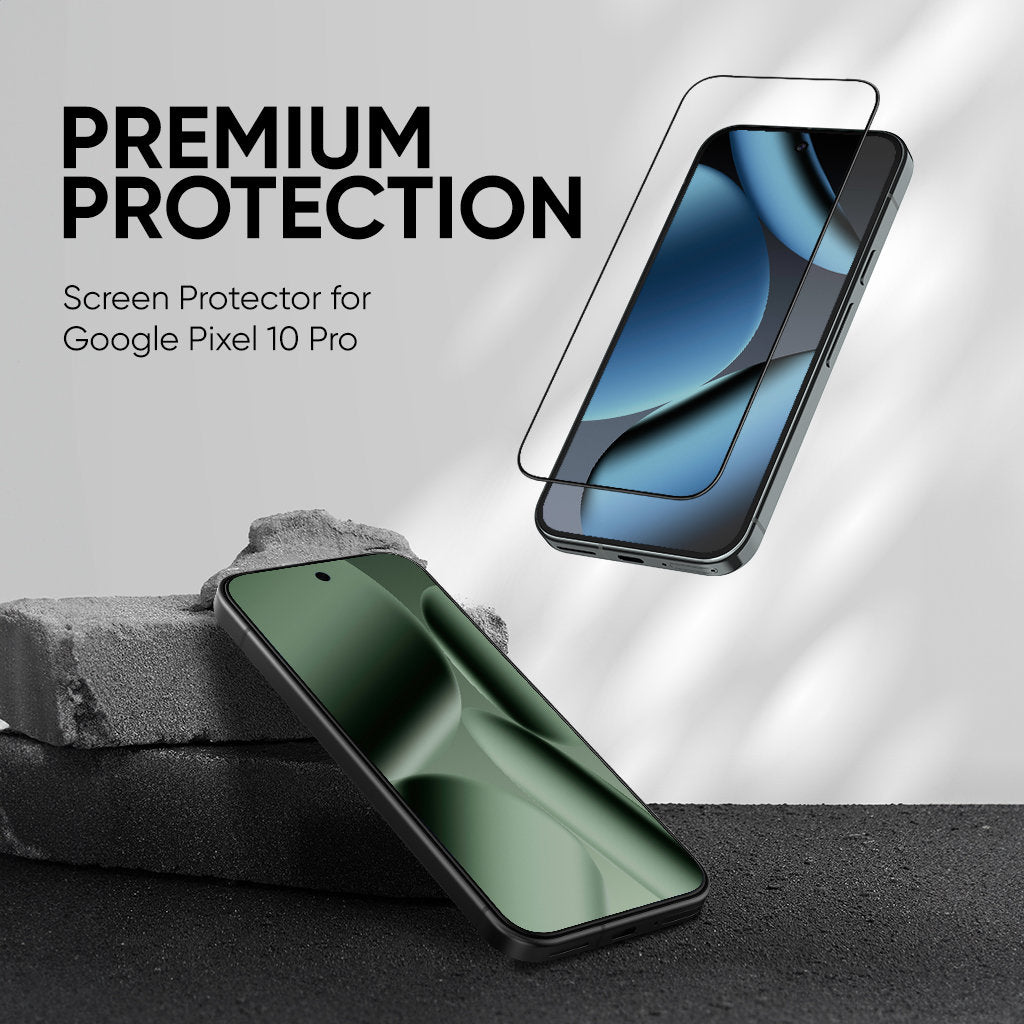 NanoArmour for Google Pixel 10 Pro Anti-Reflective Screen Protector - Edge-to-Edge, TruColor, Compatible with Google Pixel 9 Pro