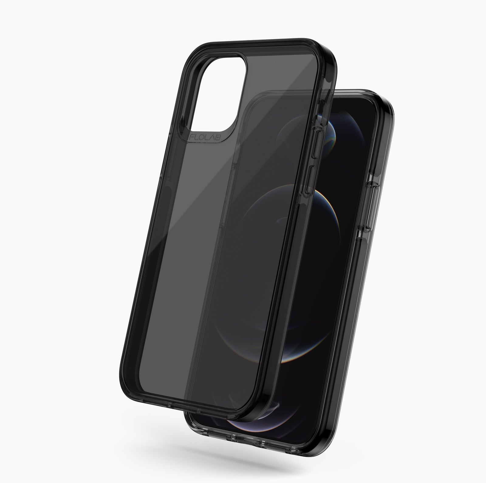 All Black Everything TAFFYCA Series for iPhone 12 Pro Max Phone Case