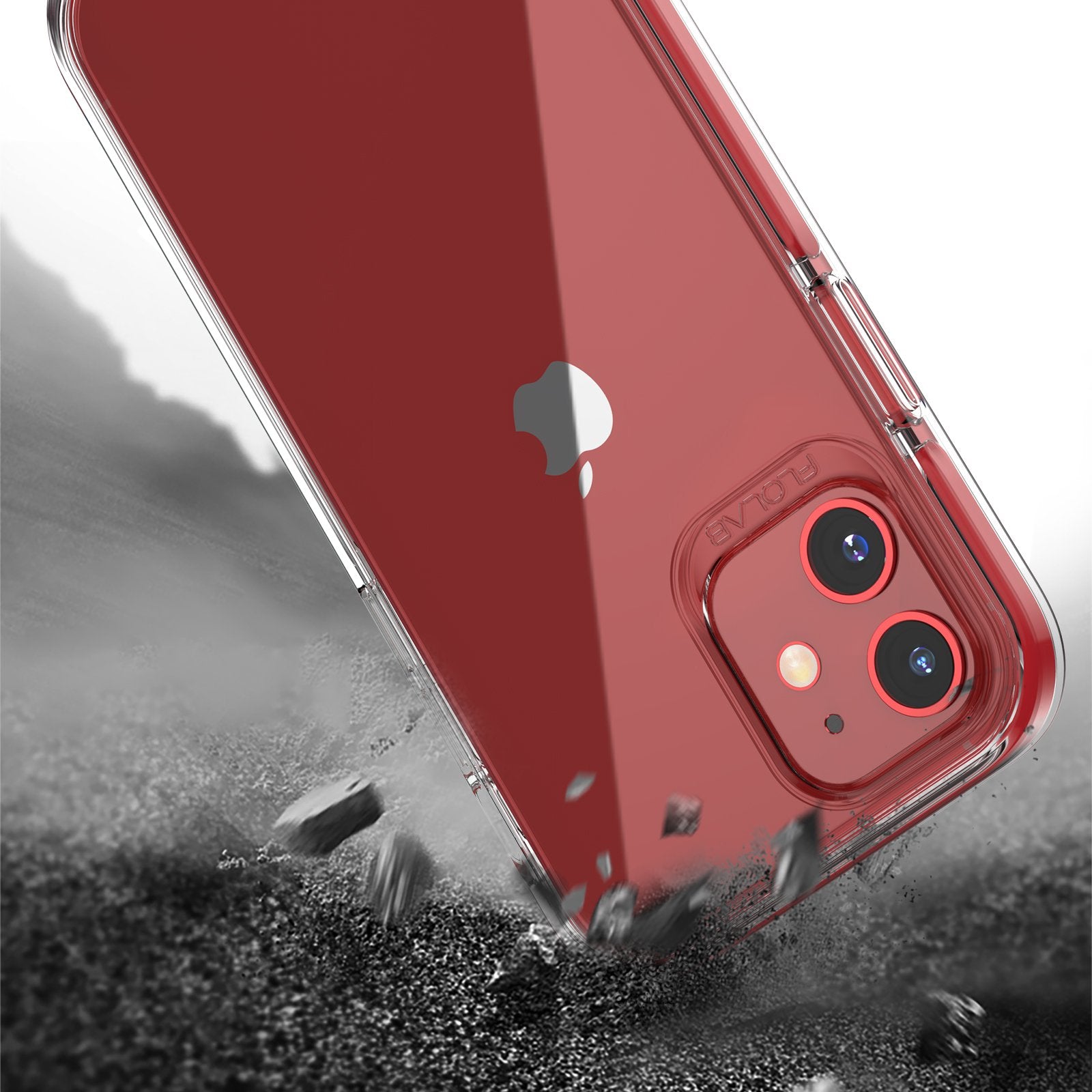 Red for iPhone 12 mini Cases TAFFYCA Series
