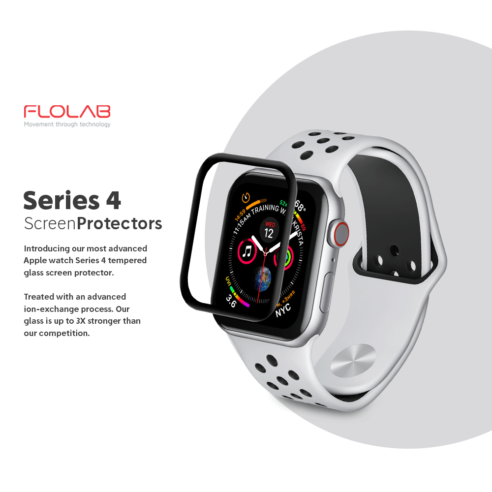 NanoArmour for Apple Watch Screen Protector Series 4